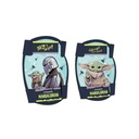 D TÉRD- ÉS KÖNYÖKVÉDŐ GYERMEK STAR WARS MANDALÓRI TÜRKIZ / SÖTÉTKÉK