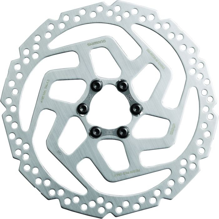 Féktárcsa Shimano SM-RT26S 6 csavaros 160MM csavarokkal