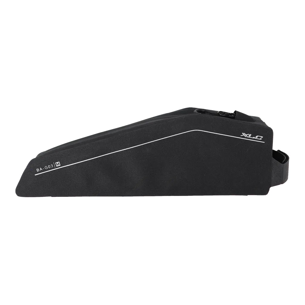 XLC BA-G03 felső cső táska fekete 1,25l 30×4,5×10cm vízálló M