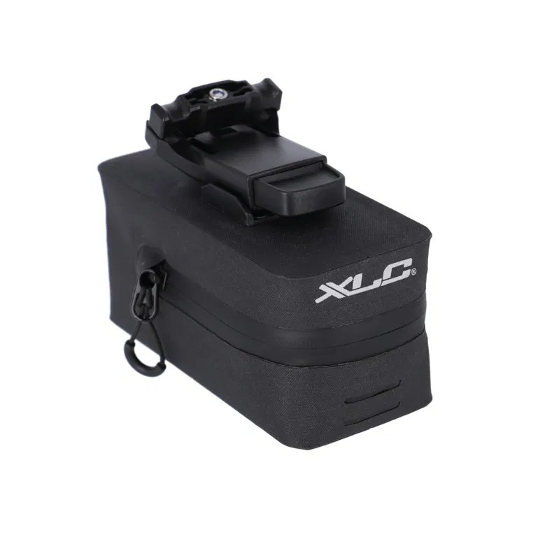 XLC BA-S44 Fidlock Push nyeregtáska 0,85l 16×7×7,5cm fekete/antracit vízálló