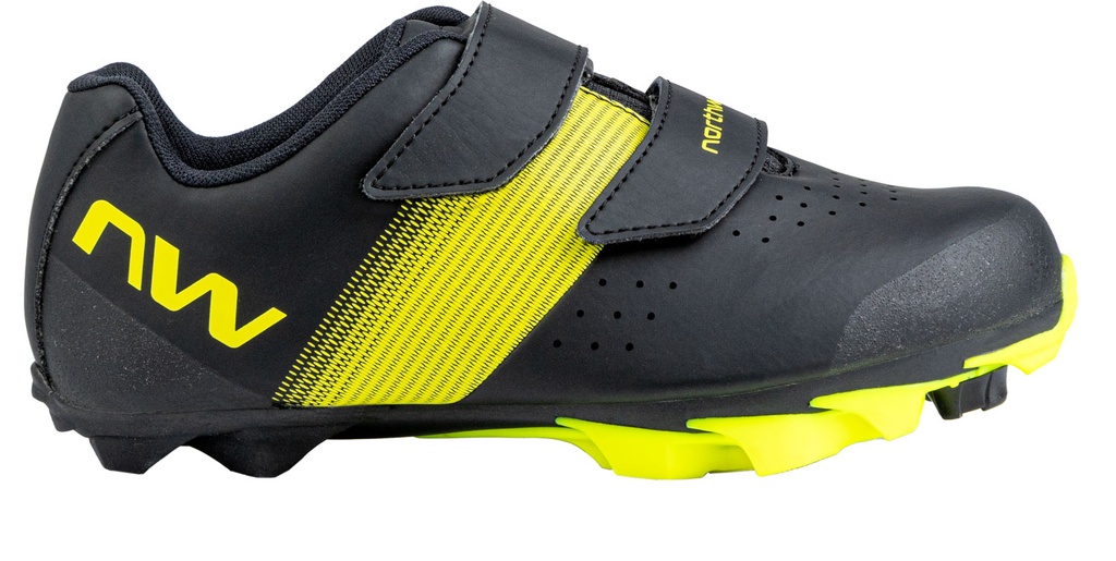 Cipő NORTHWAVE MTB HAMMER JUNIOR 32 FEKETE/FLUO SÁRGA