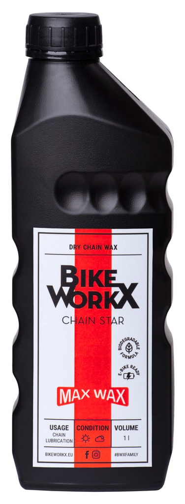 Lánckenő BIKEWORKX CHAIN STAR WAX 1 liter