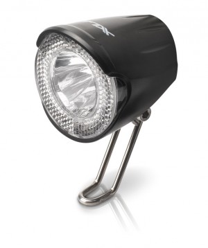 XLC CL-D02 agydinamós első lámpa 20 LUX kapcsolóval