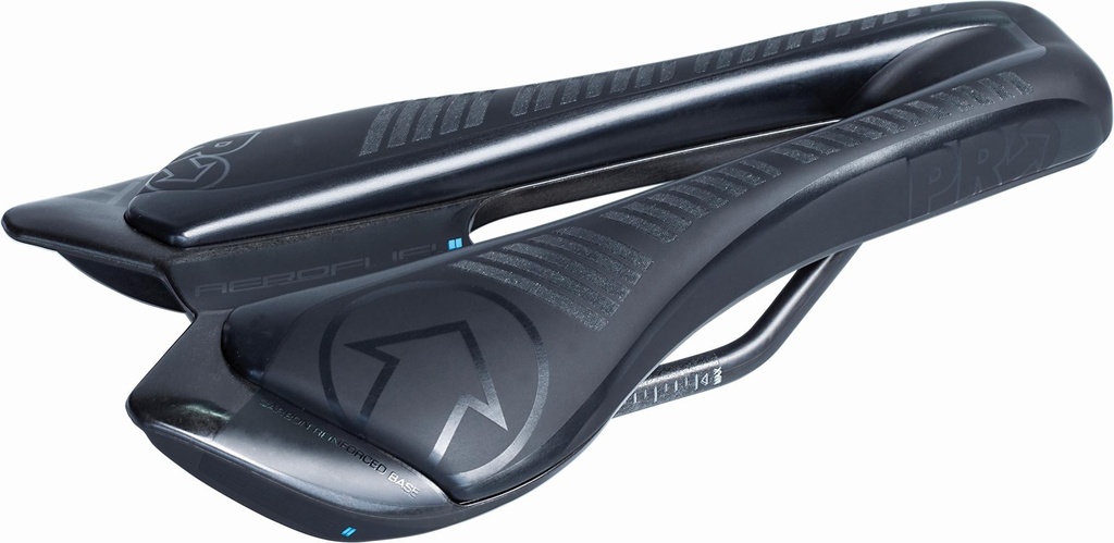 PRO Aerofuel triatlon nyereg Carbon sín 142mm fekete