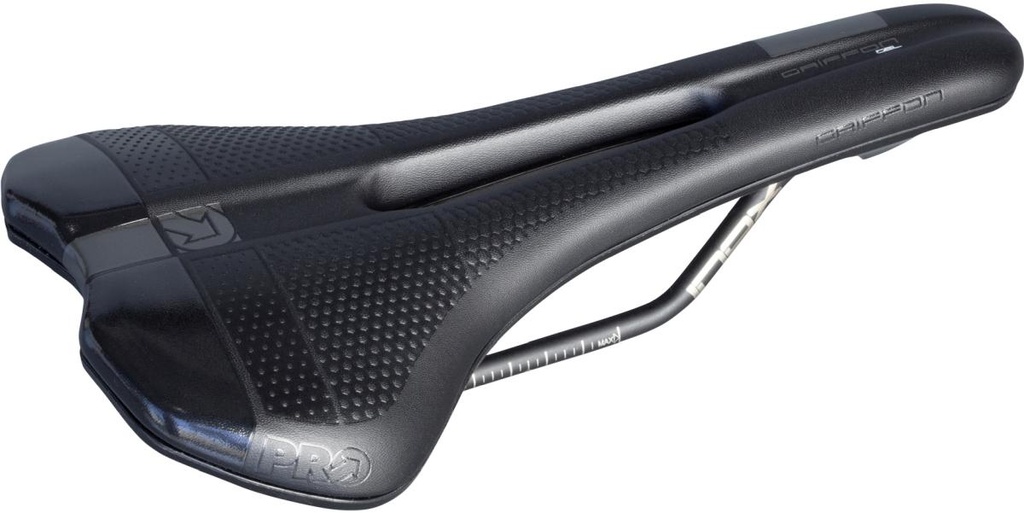 PRO Griffon Gel nemesacél sín nyereg 152mm fekete