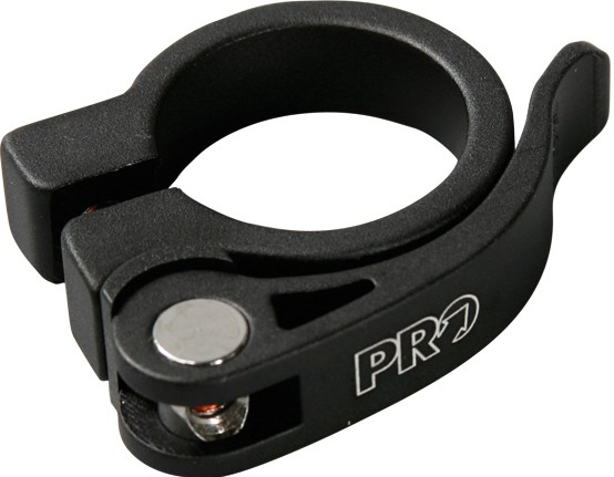 PRO gyorszáras nyeregcsőbilincs 31,8mm fekete
