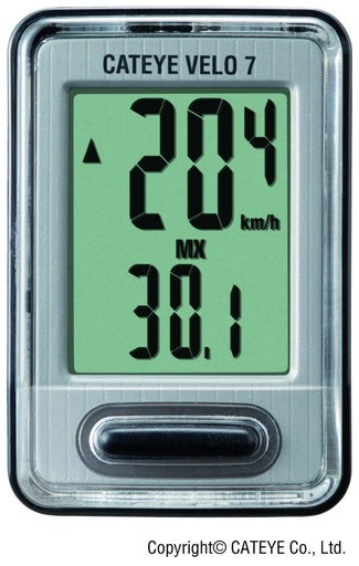 CatEye Velo 7 CC-VL520 7 funkció vezetékes fekete