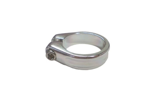 [#CS-40170439SL] Alumínium nyeregcsőbilincs SC-50 31,8mm ezüst
