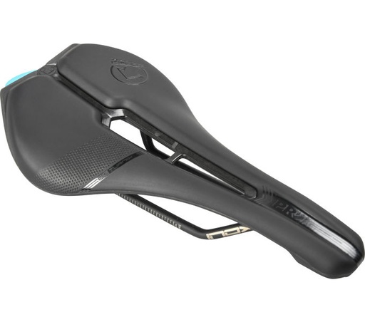 [#PL-PRSA0337] PRO Turnix Performance nemesacél sín AF nyereg 132mm fekete