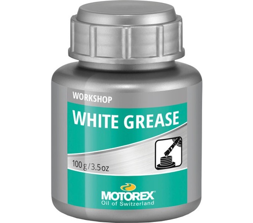 [#PL-FA3791304850] ZSÍR MOTOREX WHITE GREASE FEHÉR ZSÍR TÉGELYES 100GR 1DB {10/4}