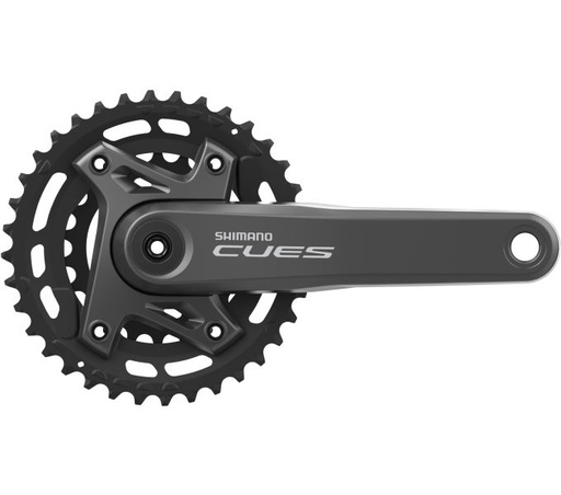 [#PL-EFCU60002EX62] SHIMANO FRONT CHAINWHEEL, FC-U6000-2, CUES, FOR REAR 9/10/11-SPEED,2-PCS FC,175M