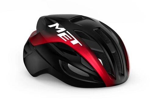 [#BL-217244] MET Rivale Mips kerékpáros sisak [fényes fekete-metál piros, 56-58 cm (M)]