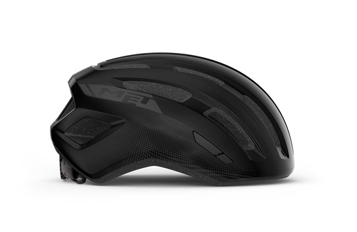 [#BL-244454] MET Miles kerékpáros sisak [fényes fekete, 58-61 cm (M/L)]