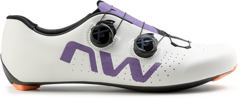 [#BF-80231025-93-435] Cipő NORTHWAVE ROAD VELOCE EXTREME 43,5 SZÜRKE/LILA