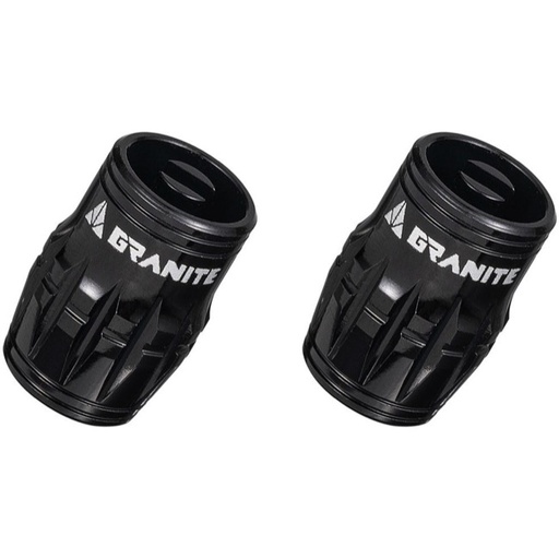 [#BL-243324] Granite Juicy Nipple Schrader szelepsapka [fekete]