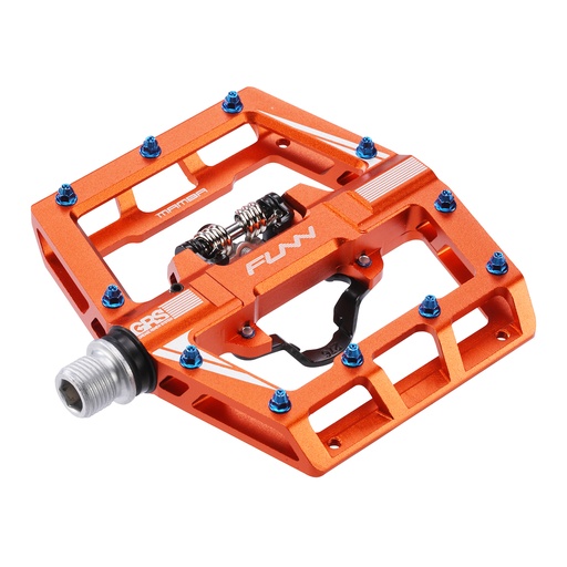 [#BL-206990] FUNN Mamba platform egyoldalas patentpedál [narancs]