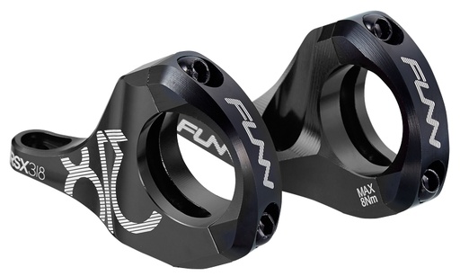 [#BL-206950] FUNN RSX 318 integrált kormányfej [fekete, 31.8 mm, 20 mm]