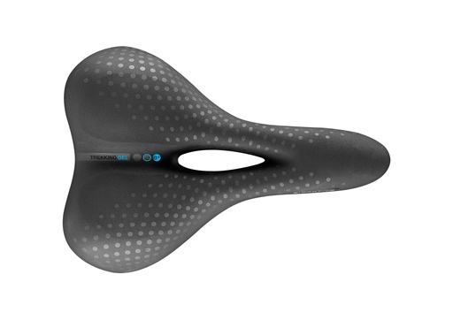 [#BL-189155] Selle San Marco Trekking Large Open-Fit Gel nyereg [fekete]