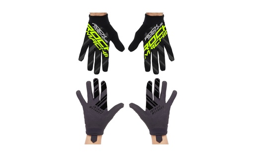 [#BL-199733] Rock Machine Race FF átmeneti hosszú ujjú kerékpáros kesztyű [khaki/fekete, XL]