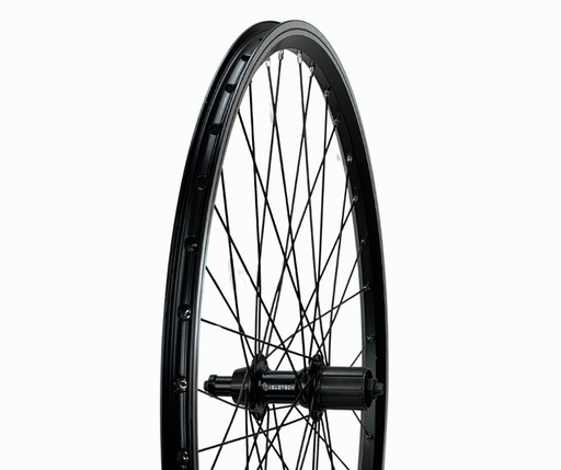 [#BT-15856] Kerék hátsó 26" QR CAS. fekete