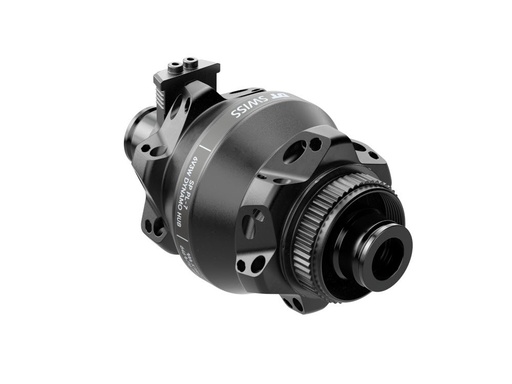 [#BS-H35PACDXS24SA7760S] Agy DT Swiss 350 Dynamo Straightpull első disc center lock 12mm 24h fekete ÚJ