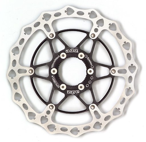 [#BL-167231] a2Z Teppan Yaki SPV CenterLock féktárcsa [fekete pikk, 180 mm]