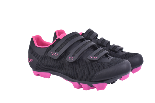 [#BL-211353] FLR F-55 Knit MTB cipő [fekete-pink, 36]
