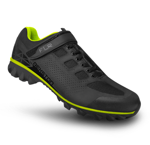 [#BL-178740] FLR Rexston MTB cipő [fekete-neon sárga, 38]