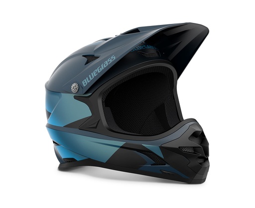 [#BL-234110] Bluegrass Intox fullface kerékpáros sisak [matt kék, 56-58 cm (M)]
