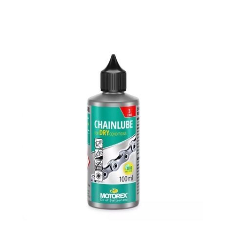 [#BS-311825] Száraz láncolaj Motorex CHAINLUBE FOR DRY CONDITIONS 100ml