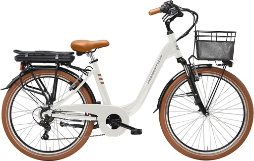 [#BF-BELEN079DY/26B] ADRIATICA E2 26" e-bike női fehér
