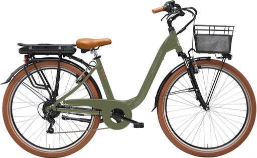 [#BF-BELEN079DY/28V] ADRIATICA E2 28" e-bike női zöld