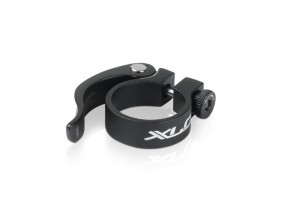 [#VP-250 20 649 21] XLC PC-L06 nyeregcsőbilincs 34,9mm gyorszáras fekete