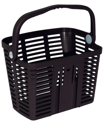 [#BF-01PLZ000000EB] Kosár BELLELLI PLAZA műanyag fekete E-bike ready