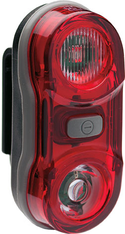 [#BF-JY-596] Lámpa BIKEFUN TWIN hátsó 2 piros LED, 3 - JY-596