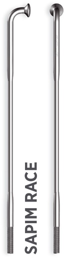 [#BF-SARA14290Z] Küllő SAPIM RACE Inox 14G 290mm J-Bend fekete + Polyax réz 14G 12mm fekete