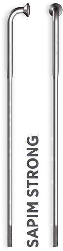 [#BF-SAST14272N] Küllő SAPIM STRONG Inox 14G 272mm J-Bend + Polyax réz 14G 12mm ezüst