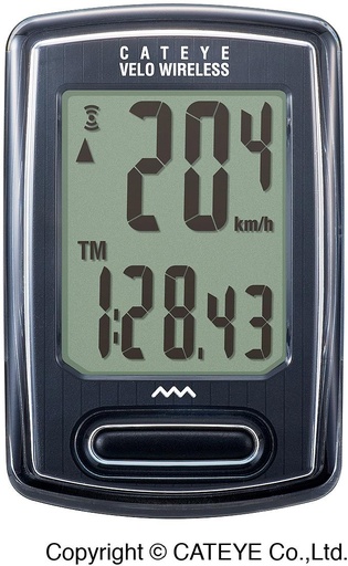 [#PL-CCVT230WB] CatEye Velo Wireless CC-VT230W 8 funkció wireless fekete